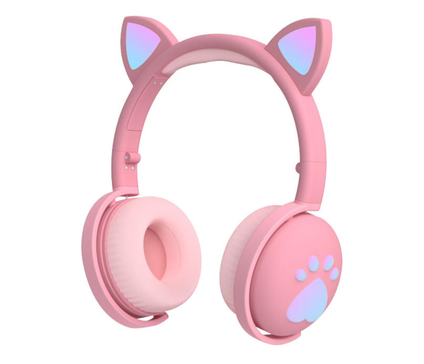 Mozos Kid Dog słuchawki bezprzewodowe dla dzieci róźowe - 1239642 - zdjęcie